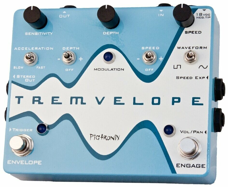 PIGTRONIX EMT Tremvelope Envelope Modulated Tremolo эффект гитарный динамическое тремоло