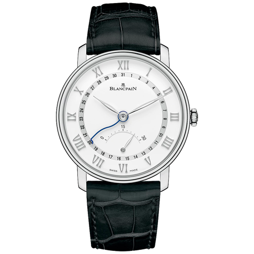 Наручные часы Blancpain Blancpain Villeret, Ultra-slim N6653QO011027N055B, белый, черный