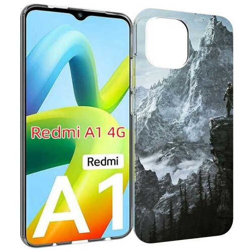 Чехол MyPads The Elder Scrolls V Skyrim для Xiaomi Redmi A1 задняя-панель-накладка-бампер чехол mypads the elder scrolls v skyrim для xiaomi redmi a1 plus задняя панель накладка бампер