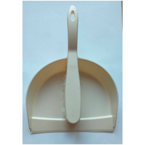 Совок для мусора без резинки + щетка-сметка - классик