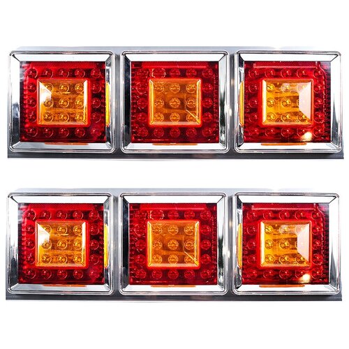 фото Фонарь светодиодный led для грузовика, прицепа, фургона,автофургона,большегруза.(24v) kr