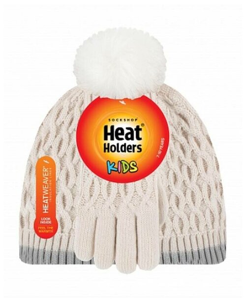 Шапка Heat Holders, демисезон/зима, размер S, бежевый