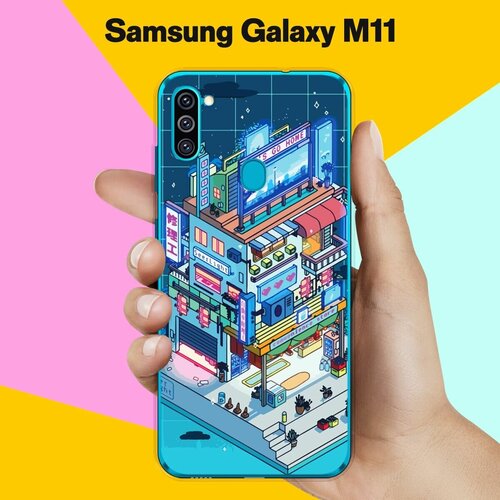Силиконовый чехол на Samsung Galaxy M11 8bit / для Самсунг Галакси М11