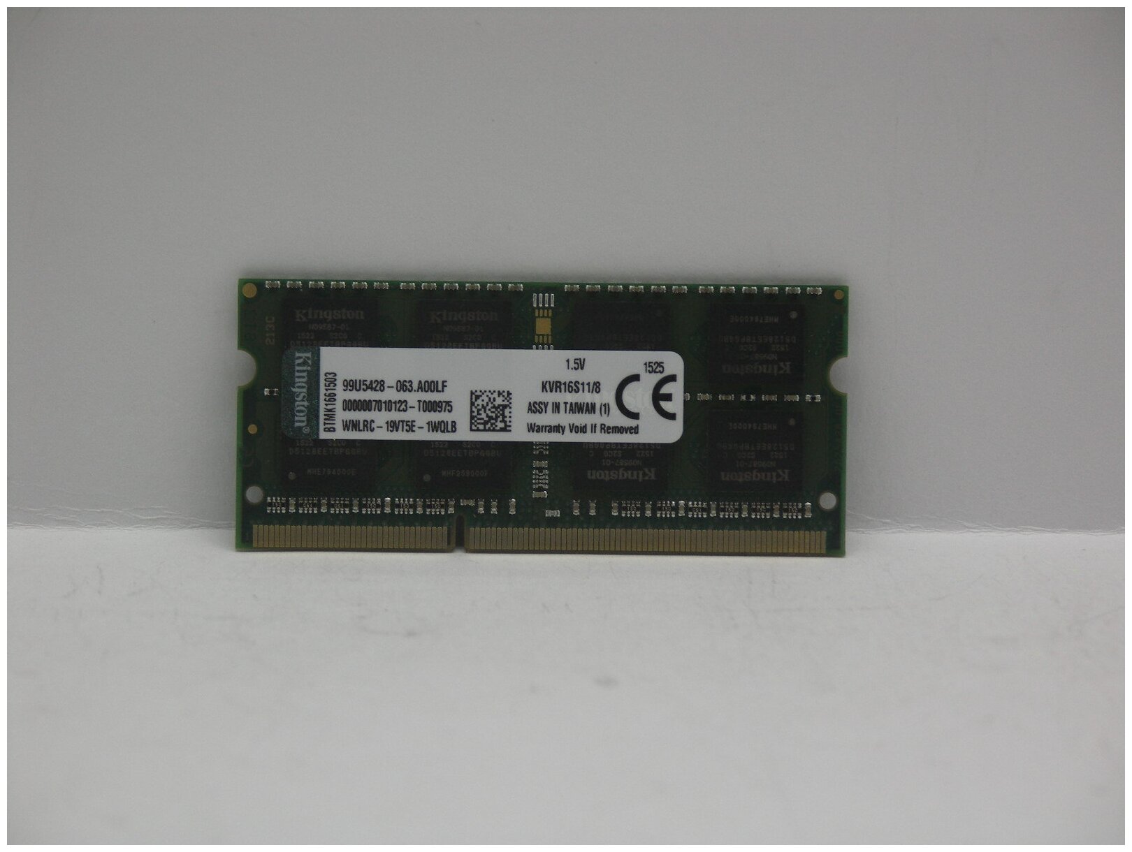 Модуль SODIMM 8Gb (DDR3 1600MHz)