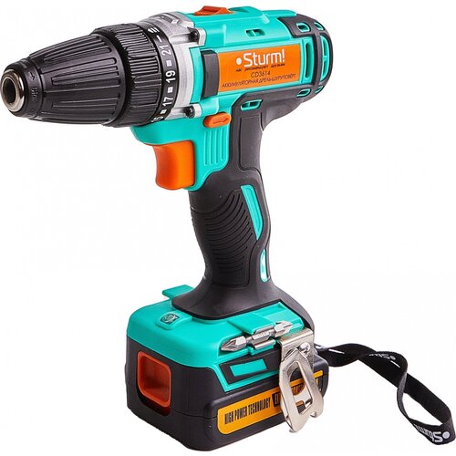 Шуруповерт STURM CD3614 2Ач с двумя аккумуляторами 1285200₽