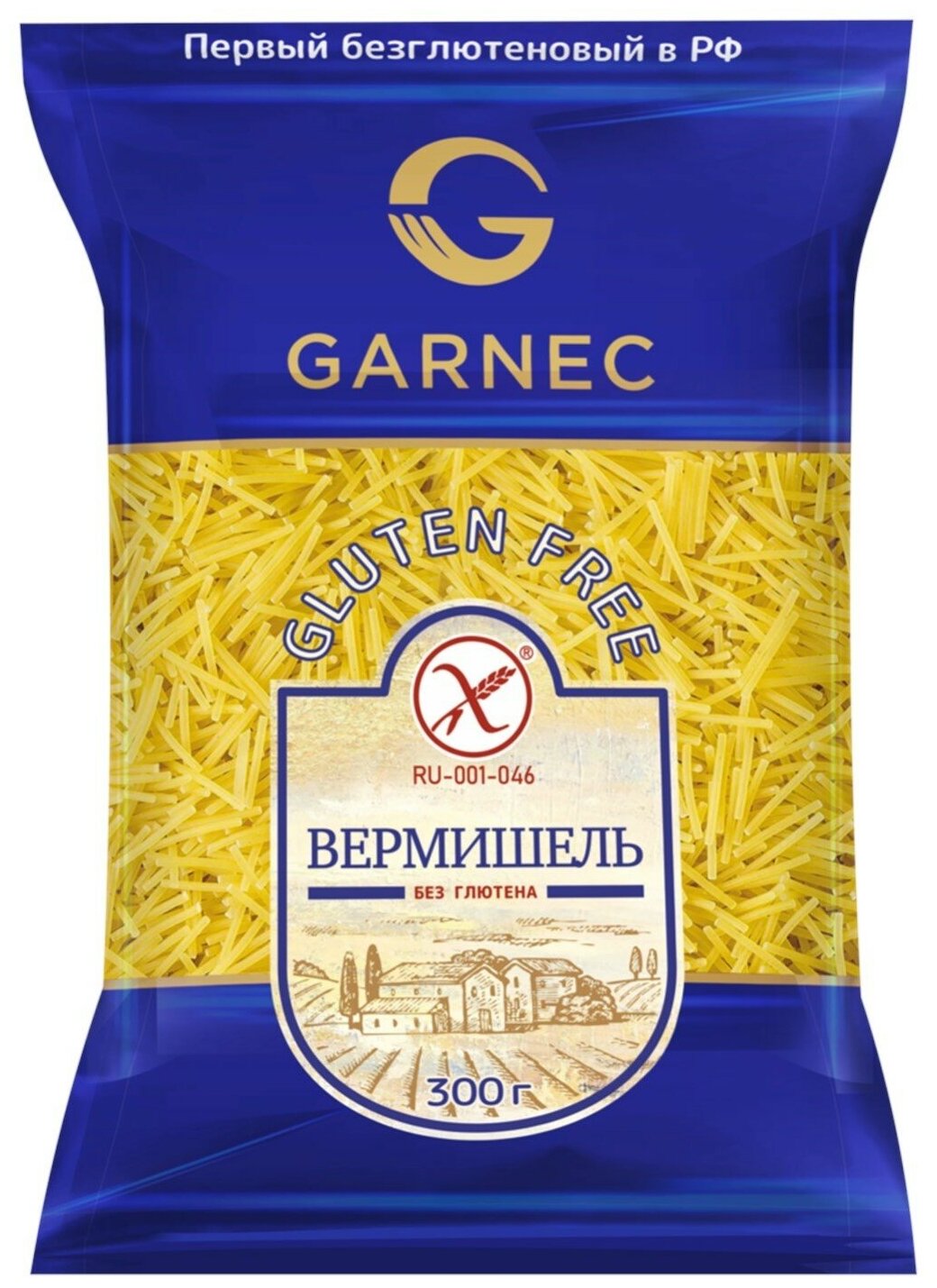 GARNEC Макаронные изделия Вермишель без глютена 300 г .