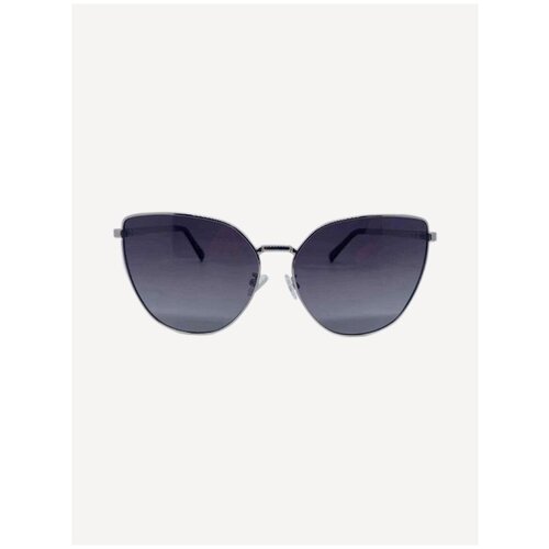 Солнцезащитные очки ELEGANZZA, серебристо-серый