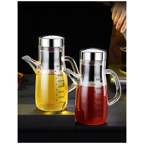 Масленка стеклянная, 800ml