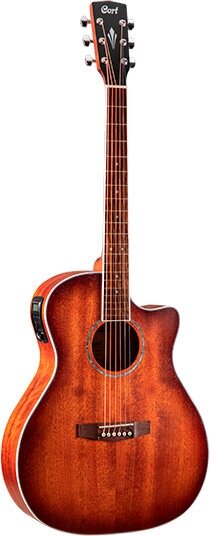 GA-MEDX-M-OP Grand Regal Series Электро-акустическая гитара, цвет натуральный, Cort