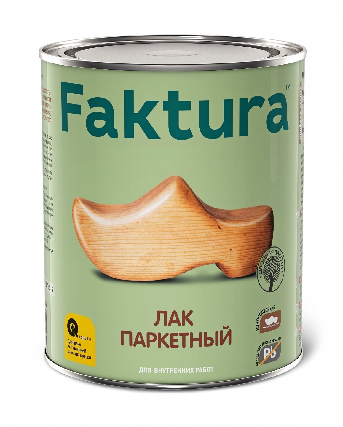 Лак паркетный Faktura полуматовый (0,7л)