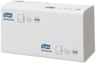 Бумажные полотенца Tork 120108, 1 слой, 250 штук в пачке, 1 пачка