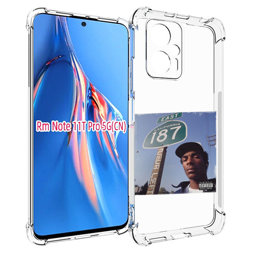 Чехол MyPads Snoop Dogg NEVA LEFT для Xiaomi Redmi Note 11T Pro / 11T Pro Plus / Poco X4 GT задняя-панель-накладка-бампер чехол mypads snoop dogg b для xiaomi redmi note 11t pro 11t pro plus poco x4 gt задняя панель накладка бампер