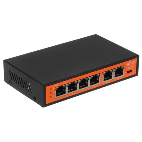 PoE повторитель Wi-Tek WI-PE51E ip телефон d link dph 120se f1a ip телефон с 1 wan портом 10 100base tx с поддержкой poe и 1 lan портом 10 100base tx