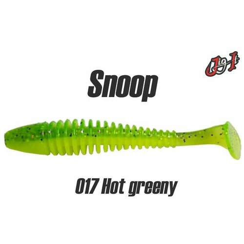 приманка силиконовая jig it trump trace 8 203 мм 017 hot greeny squid Приманка Силиконовая Jig It Snoop 6 (152 мм) #017 HOT GREENY Squid