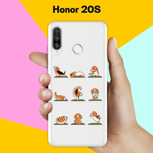 Силиконовый чехол на Honor 20S Зарядка от биглей / для Хонор 20С силиконовый чехол зарядка от биглей на honor 20s