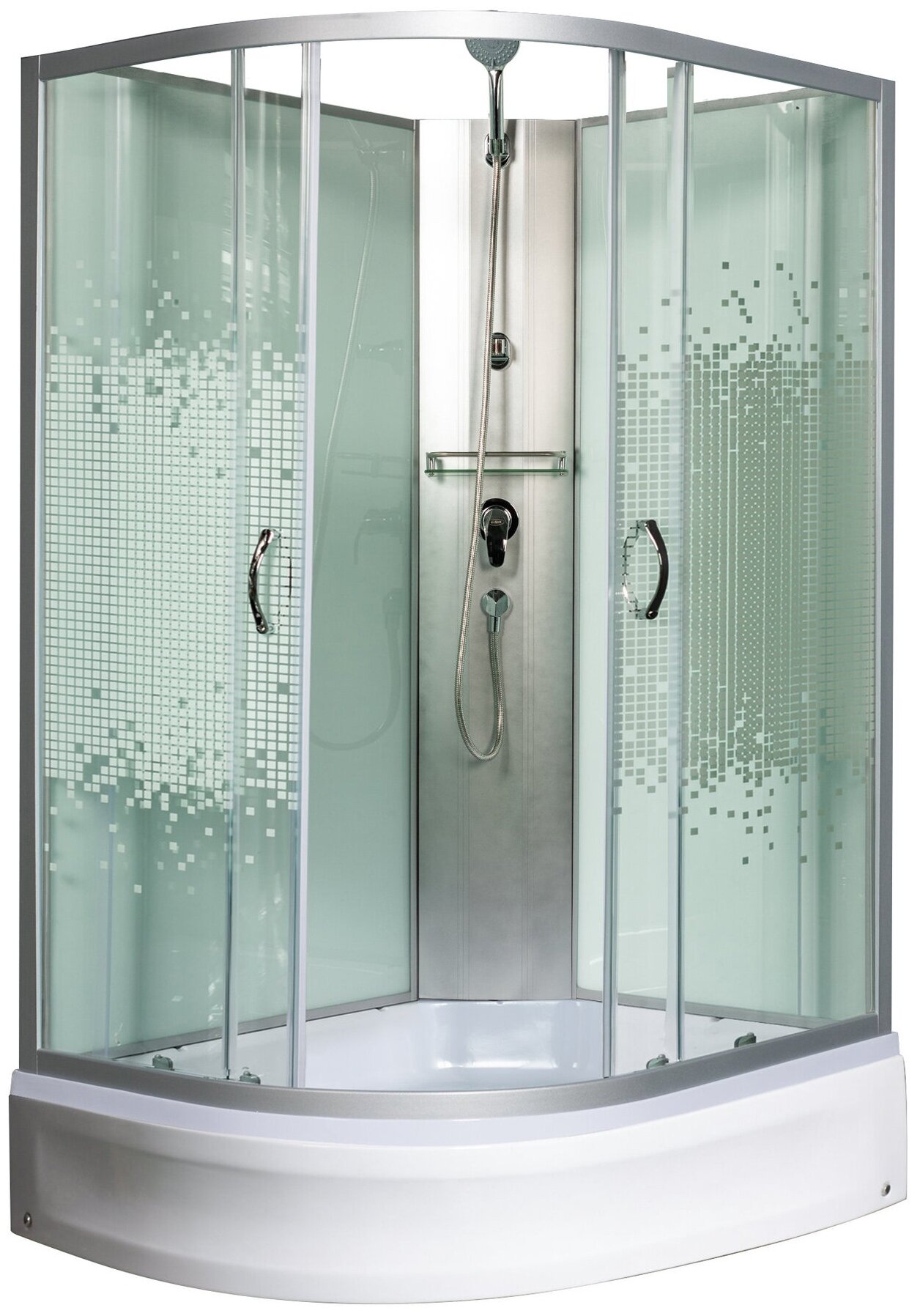 фото Душевая кабина Мономах Б/К 100/80/24 МЗ R 100x80