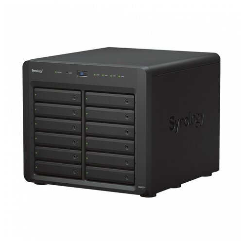 Сетевое хранилище Synology DiskStation DS2422+ (4-core 2.2 GHz/4GbDDR4/12hot plug/2xUSB3.2/4x1GbE LAN) (DS2422+) synology expansion unit for ds3622xs ds2422 upto 12hot plug hdds sata 3 5 or 2 5