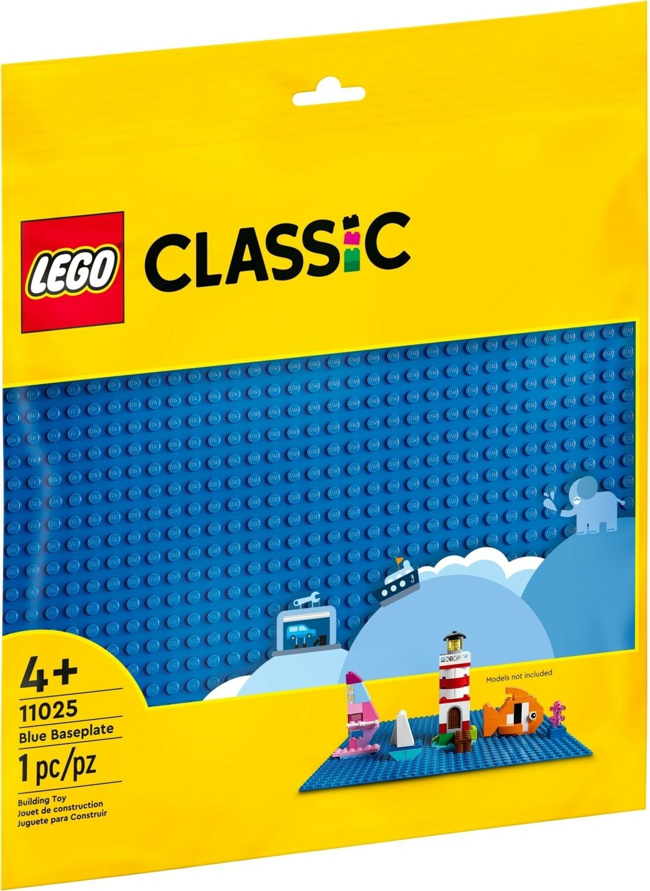 Конструктор Lego Конструктор Lego Classic Синяя базовая пластина (11025)