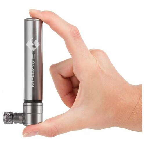 Насос мини M-WAVE Air Midget длина120 mm вес 68 гр для FVAV max 90 PSI 62 bar 1800₽