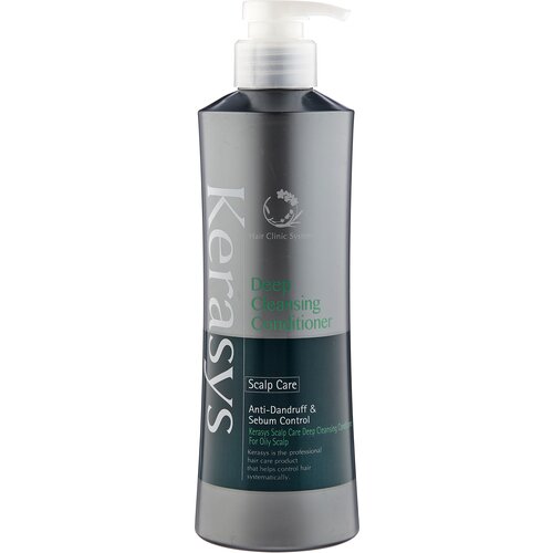 Кондиционер KeraSys Scalp Deep Cleancing Conditioner Освежающий для сухой и нормальной кожи головы 600 мл освежающий и увлажняющий кондиционер для сухой кожи головы four reasons original scalp refreshing conditioner 250 мл