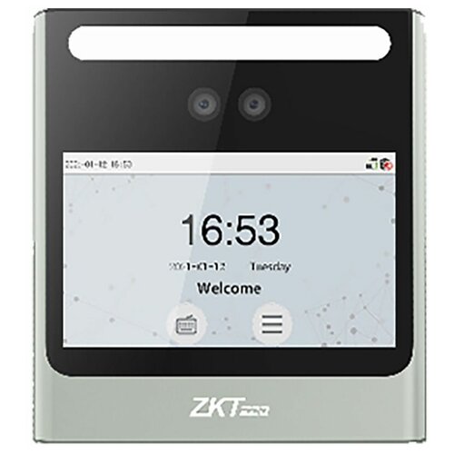 ZKTeco EFace10 Wi-Fi [EM] биометрический терминал учета рабочего времени с распознаванием лиц и считывателем карт EM-Marine zkteco f22 mf биометрический терминал учета рабочего времени по отпечатку пальца со встроенным считывателем карт mifare и wi fi