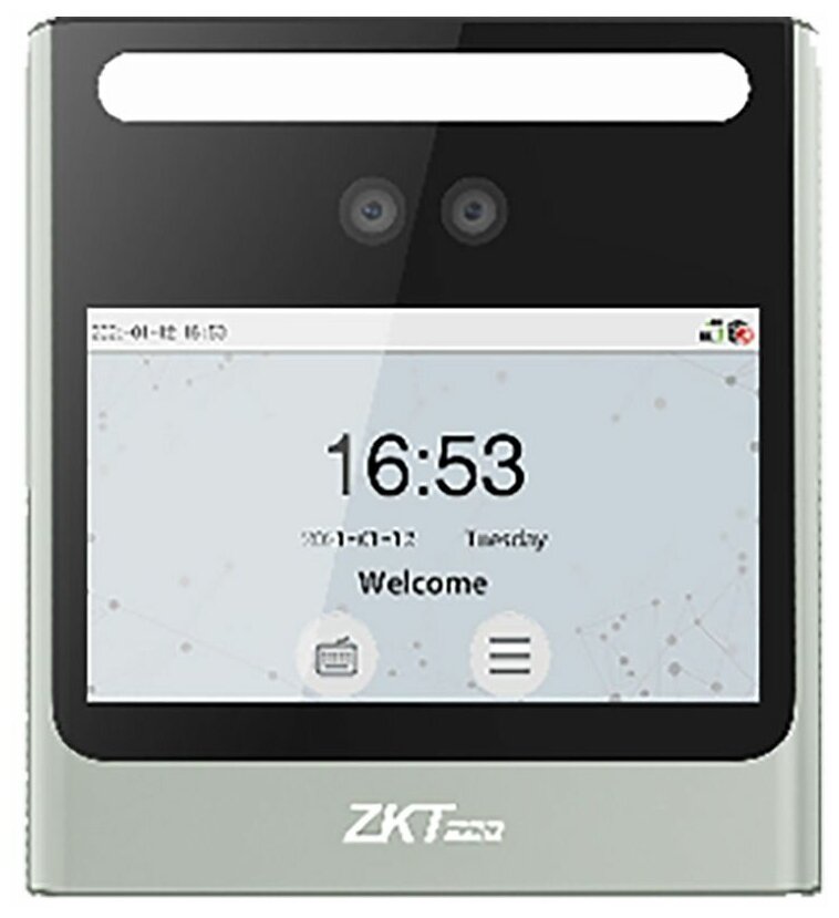 ZKTeco EFace10 [EM] биометрический терминал учета рабочего времени с распознаванием лиц и считывателем карт EM-Marine
