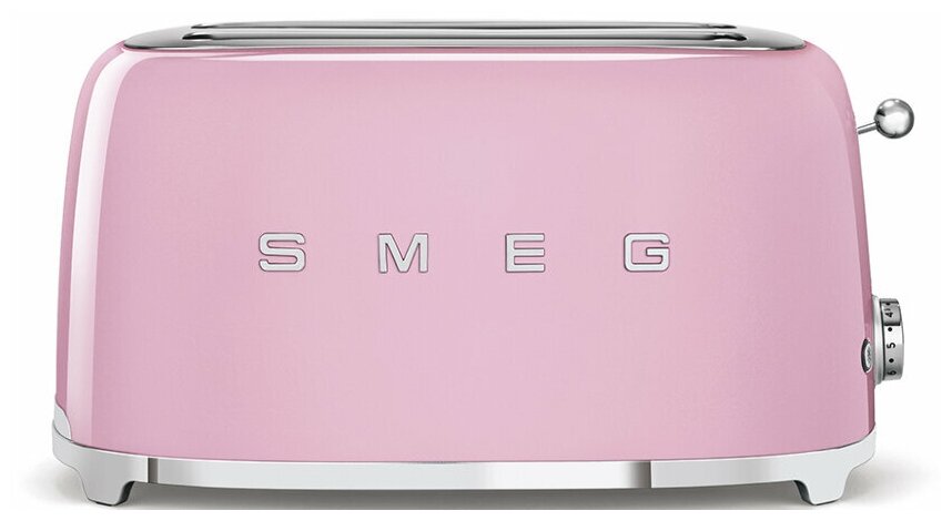 Тостер Smeg TSF02PKEU, розовый