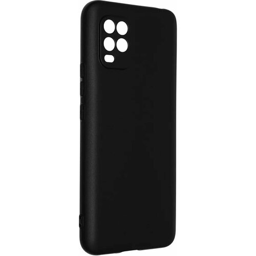 Матовый чехол MatteCover для Xiaomi Mi 10 Lite силиконовый черный