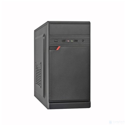 Exegate EX283059RUS  Minitower ExeGate BAA-106 Black mATX 2*USB Audio