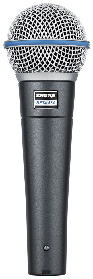 Shure Beta 58A динамический суперкардиоидный вокальный микрофон