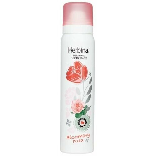 Парфюмерный дезодорант Herbina Blooming Rosa 100 мл (из Финляндии)