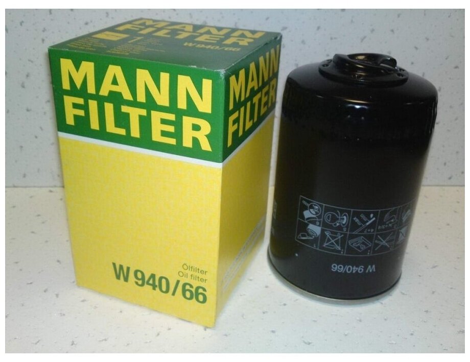 W 940/66 Фильтр масляный MANN W940/66