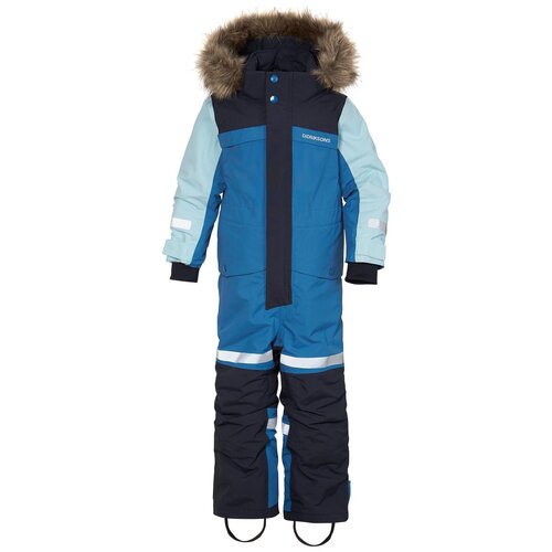 фото Комбинезон didriksons bjarven 504579, размер 90, синий, голубой