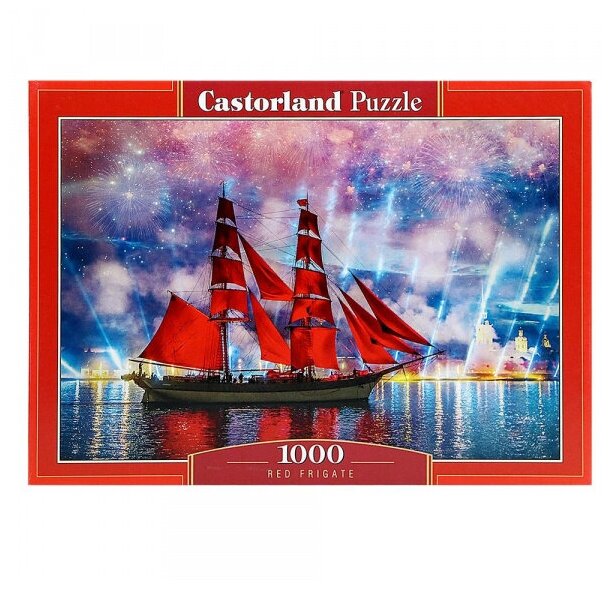 Puzzle-1000 Алые паруса Castorland - фото №2