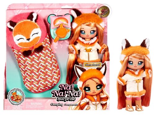 NaNaNa MGA Entertainment На На На Сюрприз Кемпинг - Сиерра Фокстейл (Na! Na! Na! Surprise Camping Dolls Fox Sierra Foxtail)