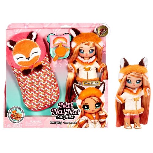 NaNaNa MGA Entertainment На На На Сюрприз Кемпинг - Сиерра Фокстейл (Na! Na! Na! Surprise Camping Dolls Fox Sierra Foxtail)