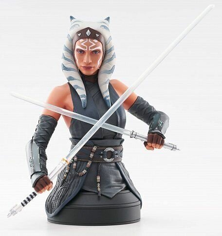 Асока Тано фигурка-бюст 20см Звездные войны, Ahsoka Tano Mandalorian