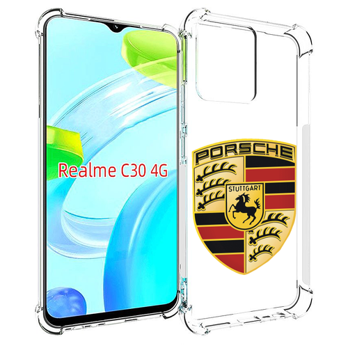 Чехол MyPads porsche-порш-5 мужской для Realme C30 4G / Narzo 50i Prime задняя-панель-накладка-бампер чехол mypads porsche порш 4 для xiaomi redmi 11 prime 4g задняя панель накладка бампер