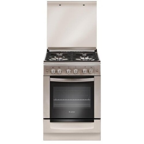 Газовая плита GEFEST 6100-02 0004 нержавеющая сталь 34849 3982000₽