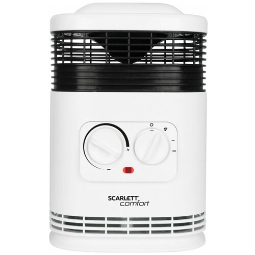 Тепловентилятор SCARLETT SC-FH1513MC 1500Вт белый 314800₽