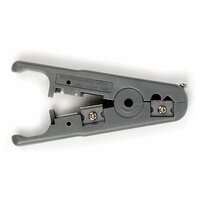 Инструмент для снятия изоляции и обрезки кабеля Hyperline, стриппер для зачистки провода витая пара (UTP/STP) и телефонного кабеля