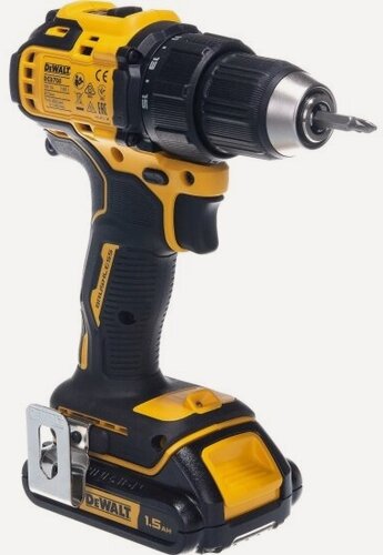 Изображение товара Дрель-шуруповерт аккумуляторная Dewalt DCD708P2T