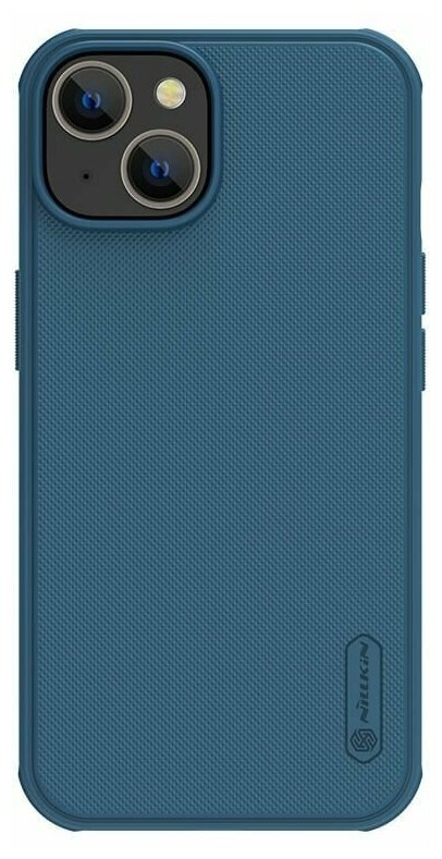 Чехол Nillkin Super Frosted Shield Pro Magnetic Matte для iPhone 14 синий