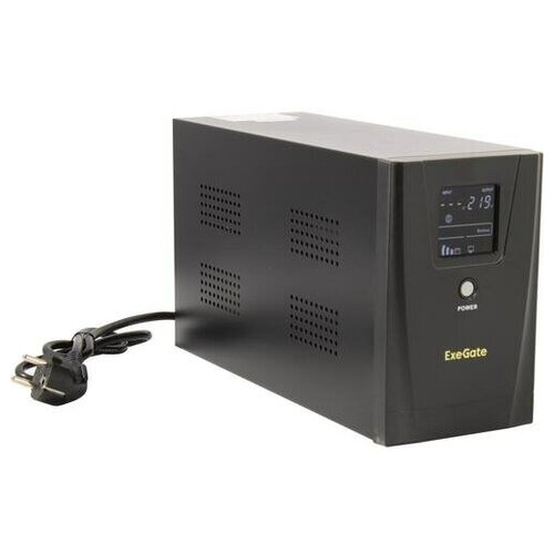 ИБП Exegate SpecialPro Smart LLB-2000. LCD. AVR.2SH. RJ. USB ибп exegate specialpro smart llb 2000 lcd avr 2sh rj usb