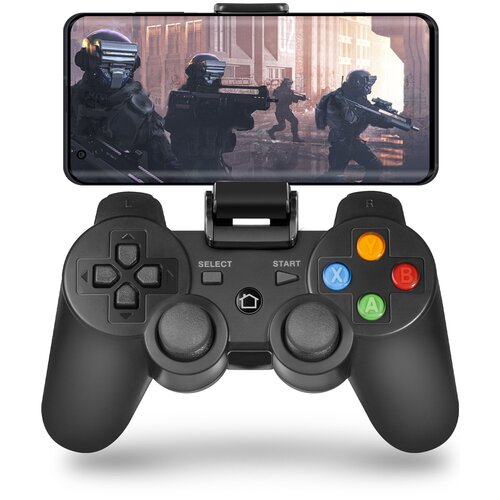 Беспроводной геймпад для Android GAMING, контроллер, проводной джойстик для ПК, PS3, Windows беспроводной геймпад для android gaming контроллер проводной джойстик для пк ps3 windows ios tv