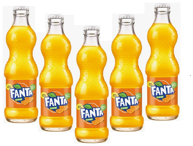 Газированный напиток Fanta, стекло,(12 шт по 0,25 л) - фотография № 1