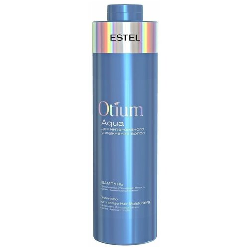ESTEL Бессульфатный Шампунь для увлажнения волос Otium Aqua, 1000 мл
