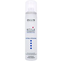 OLLIN STYLE Лак для волос экстрасильной фиксации 75 мл