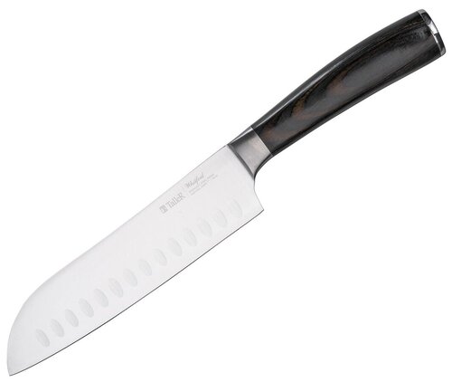 Нож TalleR TR-2047 сантоку, длина лезвия 18 см, высококачественная нержавеющая сталь 420S45