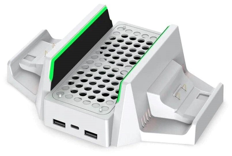 Dobe Подставка с системой охлаждения и функцией зарядки геймпадов для Xbox Series S (TYX-0663)